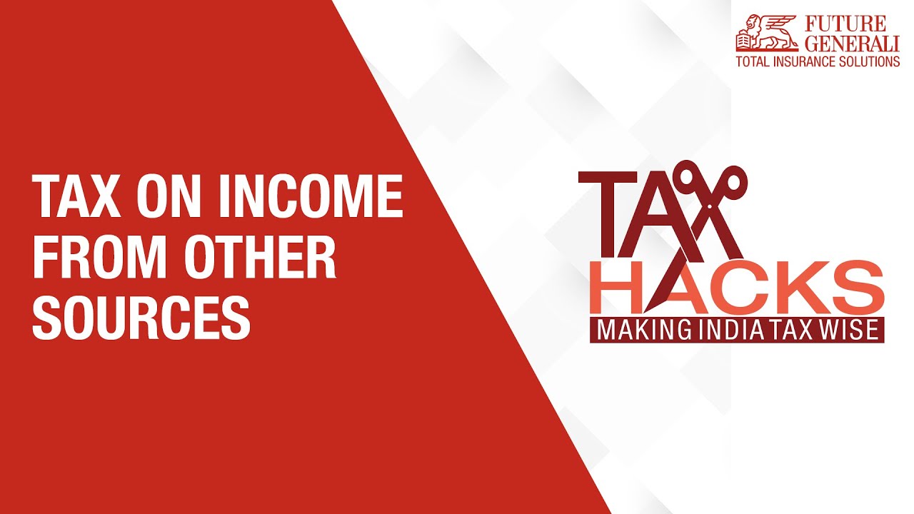 What is covered under 'Income from other Sources'?